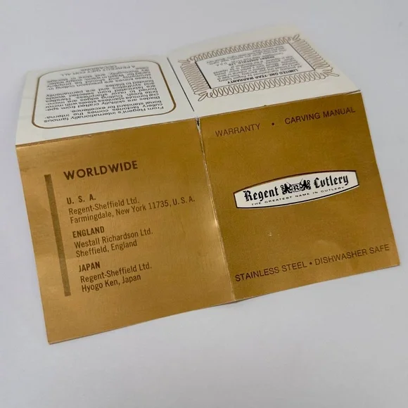 Vintage Regent Sheffield 19-Piece “Treasure Chest” Cutlery Set Stainless Steel - Picture 10 of 12